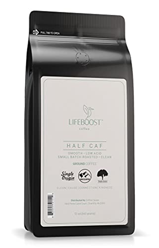 Best Lifeboost Instant Coffee 18 Lifeboost Coffee Half Caff Ground Coffee - Low Aci