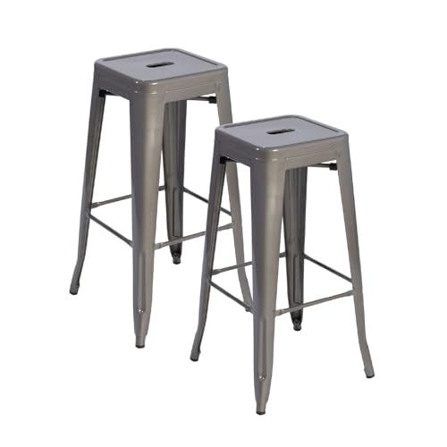 Solycarpa 2 Unidades Taburete Alto Tolix