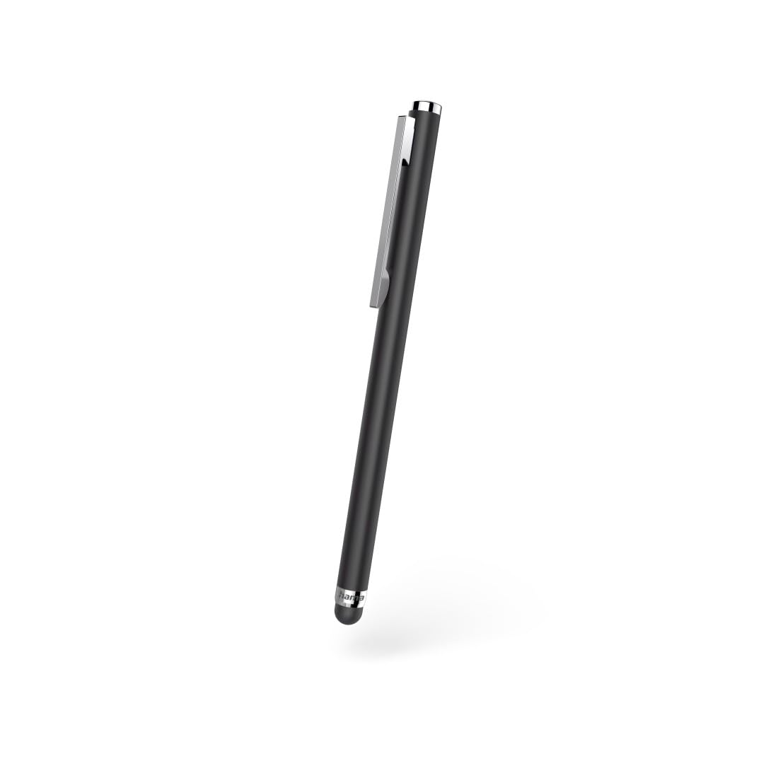 Hama Slim Touchscreen Stylus Pen for All Tablets & Smartphones, Universal Capacitive Touch Display Pen, Black