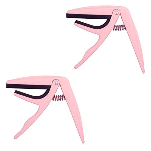 Lot de 2 capodastres pour ukulélé, accessoires à changement rapide pour guitare, ukulélé, banjo, mandoline