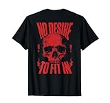 keine Lust auf Totenkopf T-Shirt
