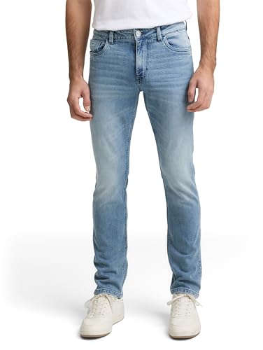 TOM TAILOR Herren 1042684 Josh Regular Slim Jeans mit Stretch, 10142 - Light Stone Blue Denim, 31W / 32L – Ansicht 1