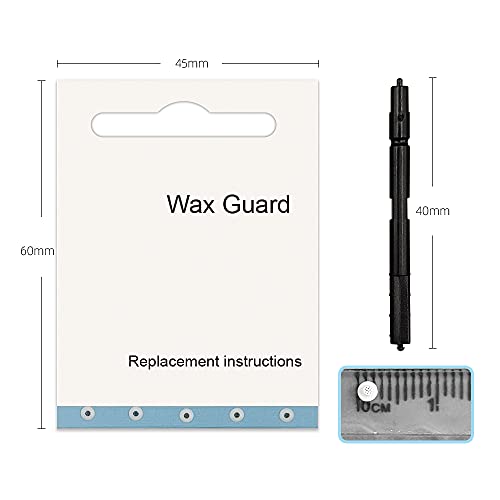 50-Pcs 1Mm Disposable Wax Guard Filters Cleaning Tool Accessories Hearing Aid Wax Guard Filters For Phonak, Widex, Unitron And Resound Hear Clear Hearing Aid Filters #TOP3