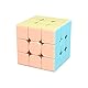 FunnyGoo MoYu Cuing Klassenzimmer Mofangjiaoshi MFJS Meilong Macaron Serie Würfel 3x3x3 Magisches Puzzle Würfel Macaron Farbe Stickerless
