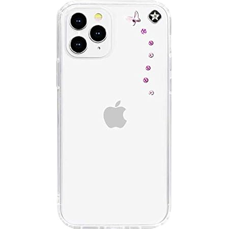 Amazon Bling My Thing Iphone12pro Iphone12 対応 ケース クリア スワロフスキー キラキラ ラインストーン 薄型 透明 おしゃれ カバー ストラップホール 付き 携帯ケース Iphone12 Pro Iphone 12 アイフォン12プロ アイフォン12 対応 Papillon