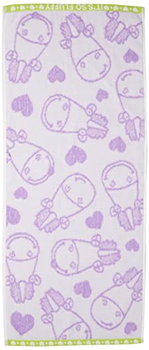 丸眞 フェイスタオル MINION ミニオン フラッフィたっぷり 綿100% 抗菌防臭加工 4805047300 約34×80cm