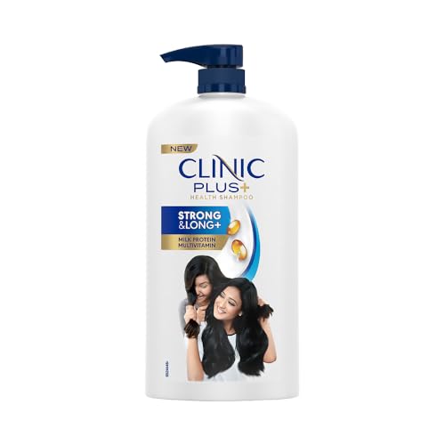 Clinic Plus Strong & Long Shampoo 1 L, With Milk Proteins & Multivitamins for Healthy and Long Hair