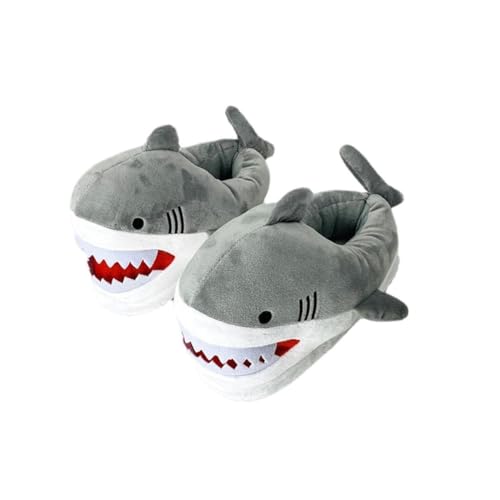 mophrati 2 Stück Shark Slipper Schuhe weiche Textur und hautfreundliche Hausschuhe Baumwolle Winter Slides Tier lustige Frauen Cartoon, Grau, EU Größe 36 43 mophrati 2 Stück Shark Slipper Schuhe weiche Textur und hautfreundliche Hausschuhe Baumwolle Winter Slides Tier lustige Frauen Cartoon, Grau, EU Größe 36 43