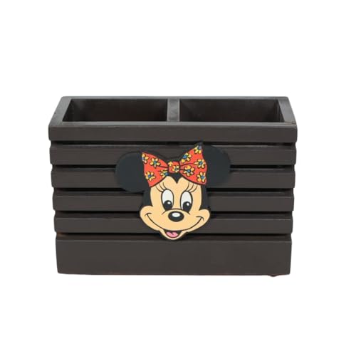 Image of Decorative Embossed Design Pencil and Pen Stand | Desk Organizer for Stationery Storage | Suitable for Office Desk, Study Table, Home and Workspace Use (Design 19)