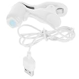 WESIEVYA Clicker Automático USB para Teléfono Móvil, Accesorio Ajustable de Frecuencia para Transmisión en Directo, Dispositivo Blanco para Control de Pantalla Táctil en Streaming
