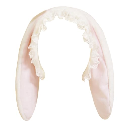Serre-tête oreilles lapin peluche confortable sans douleur pour fête fille