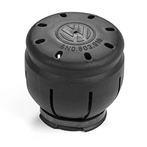 Volkswagen 5N0803910 Abdeckkappe Schutzkappe Anhängervorrichtung schwenkbar Kugelkopf, schwarz