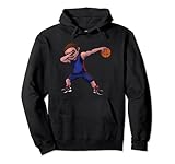 Jungs Dunking Basketball Spieler Korbleger Sport Grafik Pullover Hoodie