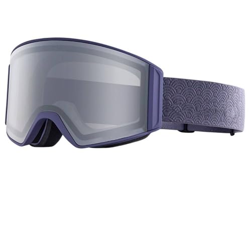 Lunettes de snowboard avec système antibuée rapide et écran photochromique