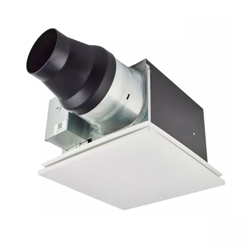 Panasonic WhisperGreen Select Dual Speed Ceiling Mount Exhaust Fan, Designer Grille, Customizable, 30 to 110 CFM, FV-0511VKS3S
