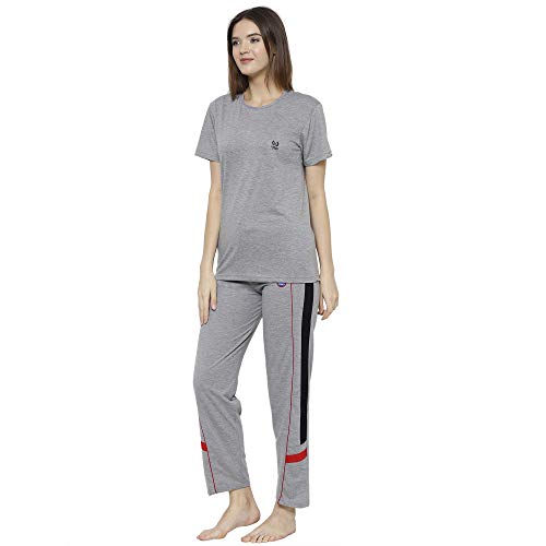 Image of Mack Jonney Cotton Blend Track suit Co-ord Set For Women-VJ WNS-046