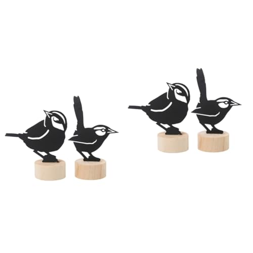 Porte-cartes porte-notes oiseau Gadpiparty et pince mémo pour table