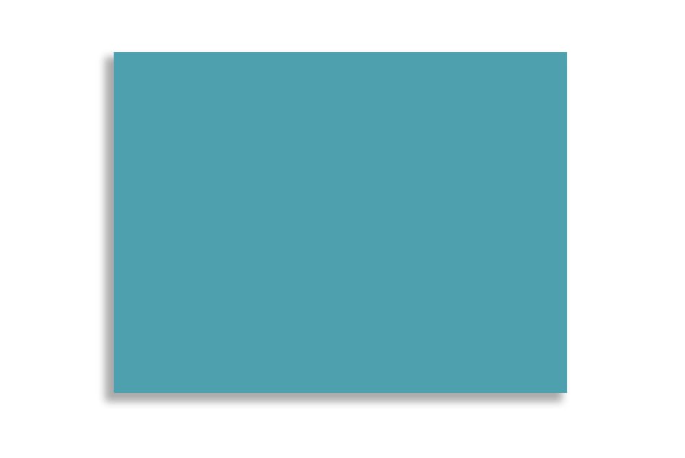 Mehta Envelope Mfg Co Turquoise Blue 14.60 cm x 10.80 cm (5.75" x 4.25") 120 GSM Thick Pack of 50 SKU : ME-738 1