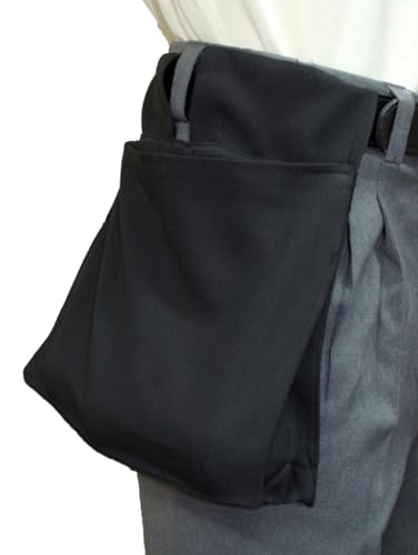 Smitty | BBS-383 | Deluxe Ball Bag w/Expandable Insert Water Resistant Baseball Softball Umpire (Black)