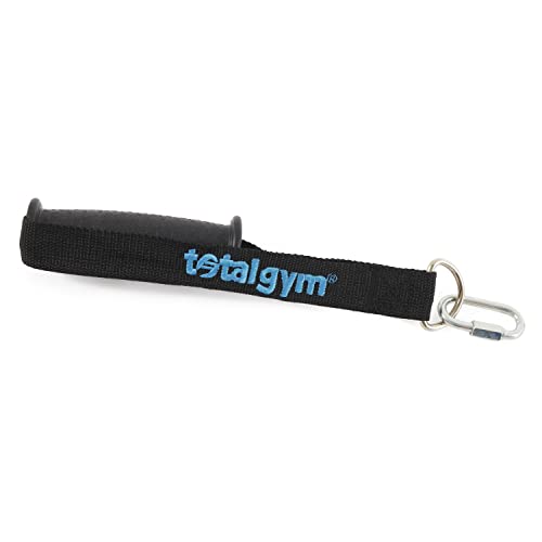 Total Gym 40950H Flexible Nylon Strap Handles for Comfortable and Versatile Workout Routines on Home Machines, Black - Thumbnail 2