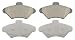 Wagner ThermoQuiet QC600 Ceramic Disc Pad Set, Front
