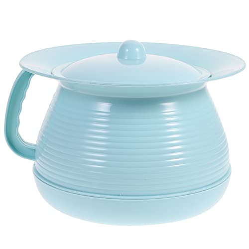 ibasenice Portable Kids Urinal Plastic Potty Training Toilet Bucket with Lid for Home Car Camping Travel