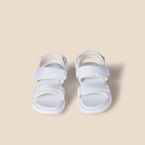 Image of Amazon Essentials girls Open Toe Sport Sandals with Adjustable Velcro Straps