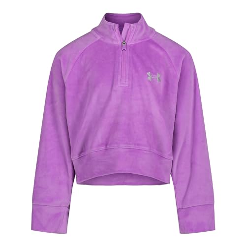 Under Armour Girl's Build Up 1/4 Zip Sweater (Little Kids)