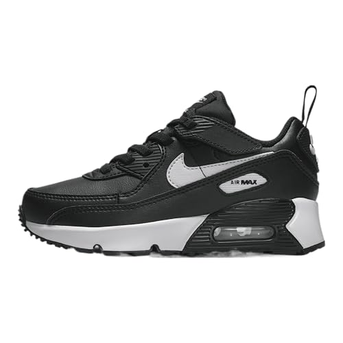 Nike Air Max 90 EasyOn Little Kids' Shoes (IH1417-029, Black/Black/White)