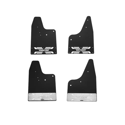Image of Suitable for 2024 Prado Land Cruiser LC250 /J250 Specific Mudguards, No-Drilling Installation, Flexible and Durable, Protect The Car Paint and Prevent Mud and Sand (Four Wheel Mudguard)
