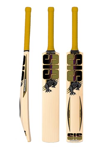 Image of SAINISTARS Full Size Popular Cricket bat for All Hard and Soft Tennis /Leather Bat Cricket Bat (Men|Women) Multicolor (Golden Bat)