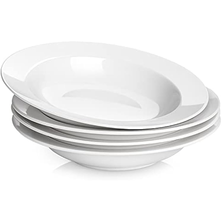 Y YHY Dinner Plates Pasta Bowls 22oz