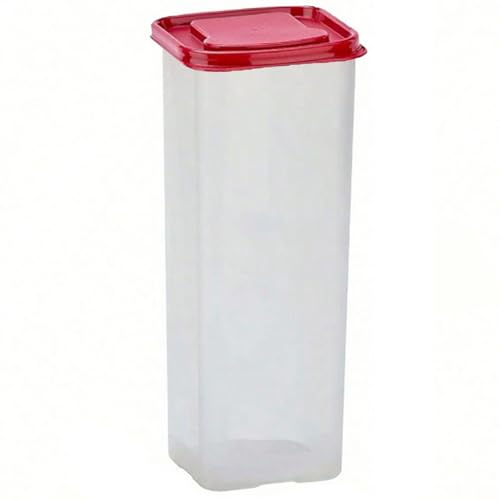 Caja de pan hermética transparente y reutilizable con tapa 6
