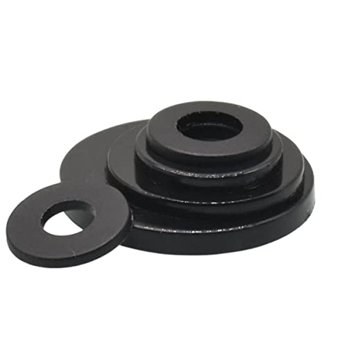 MACHSWON 50 PCS Black Nylon Flat Gasket M20 ID 35mm OD 3mm Thick Plastic Washers Rings Grommets PA66 Nylon Washer Insulating Plastic Washer - Image 4