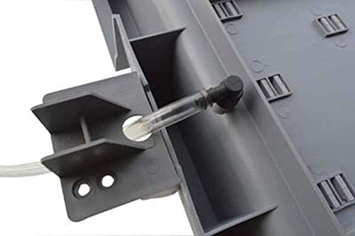 Ytflot Lab Supply Drying Rack Pegboard Bench-Top Wall-Mount Laboratory Glassware 52 Detachable Pegs Lab Drying Draining Rack Cleaning Equipment (Grey) #TOP4