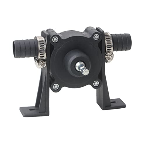 PIGENE Adjustable Small Submersible Pump Home Self-Priming Oil Fluid Water Transfer Pump Fits Most Electric Drills Hand Electric Drill Drive Power Tool