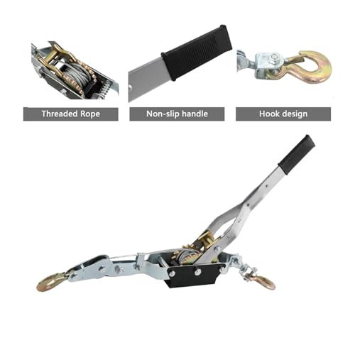 Manual Winch 4 Ton 8800LBS Power Puller Hand Winch miniatura 3