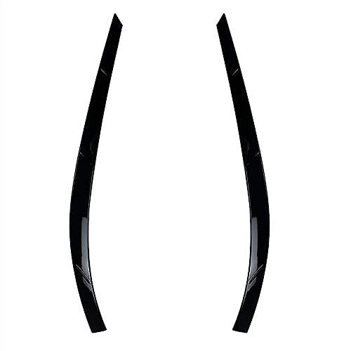 Autocollant paupières de phares aspect carbone pour Volkswagen Tiguan MK1 2011-2016
