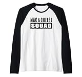 Photo Gallery mac & cheese squad formaggio divertente maglia con maniche raglan Photo Gallery mac & cheese squad formaggio divertente maglia con maniche raglan