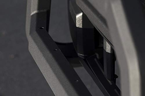 Image of Armordillo USA 7173859 AR Series Bull Bar - Matte Black with Aluminum Skid Plate Fits 1988-2000 Chevy C /K1500