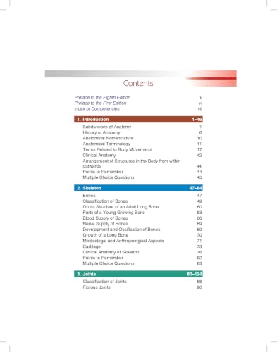 Image of BD Chaurasia's Handbook of General Anatomy, 8 /e + Free Wall Chart (PB 2027)
