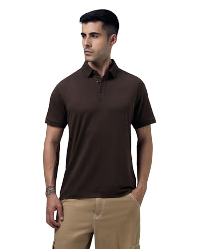 Image of Wellbi Eco-Friendly Bamboo Polo T Shirt | Mens Stylish Casual Regular Fit | Comfortable Soft | Trendy Breathable Lightweight | Quality Modern Essential Fashion