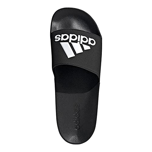 Adidas Scarpe Da Bagno Unisex Adiletten Shower, Nero Bianco, 39 Eu - 2