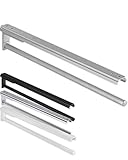 Gedotec H6008 - Toallero extensible para baño y muebles (aluminio resistente)