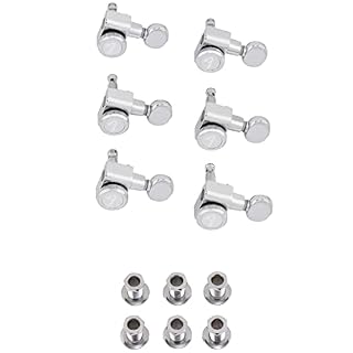 Fender 099-0818-500 Mécaniques de verrouillage Stratocaster et Telecaster, boutons vintage chromés - Les Beatles, Paul McCartney, John Lennon, RIngo Starr, George Harrison Fender 099-0818-500 Mécaniques de verrouillage Stratocaster et Telecaster, boutons vintage chromés – Image 3
