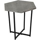 DORIS ドリス サイドテーブル コーヒーテーブル リビングサイドテーブル ベッドサイドテーブル ローテーブル 大理石調 ヴィンテージ調 コンクリート調 おしゃれ ナイトテーブル 高さ45cm ストーングレイン シェリル 【17268】