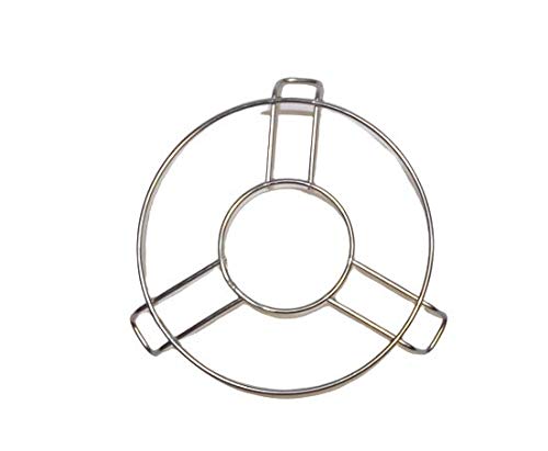 GreenGulf® Stainless Steel Round Table Ring Set, Hot Pot Stand, Trivet ...