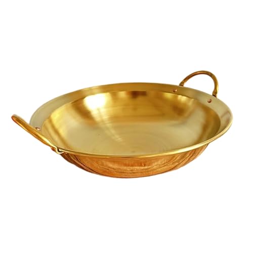 F Fityle Ottone Resistente e Multifunzionale, pentola Ideale per Cucinare