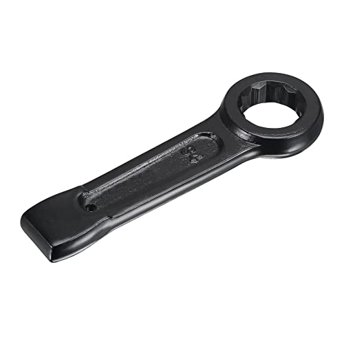 Uxcell 34Mm Box End Striking Ring Wrench, High Tensile Steel Single Head Spanner Hand Tool #TOP3