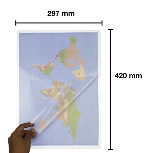 Kangaro Laminating Film A3 303 x 426 mm 80 Micron 100 Sheets - Image 3